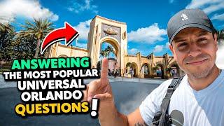 Your Most Popular Universal Orlando Vacation Planning Questions