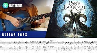 Pans Labyrinth Lullaby  Classical Guitar Cover  GUITAR TABSSHEET