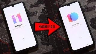 Как откатиться с MIUI 11 на MIUI 10 - надежный и простой способ