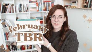 my FEBRUARY TBR - where I try to read my biggest book in the shortest month of the year