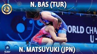 Nesrin Bas TUR vs Naruha Matsuyuki JPN - Final  U23 World Championships 2022  68kg