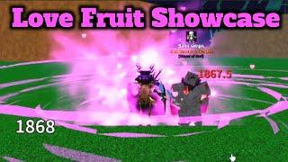 Blox Fruits Love Fruit Showcase ROBLOX