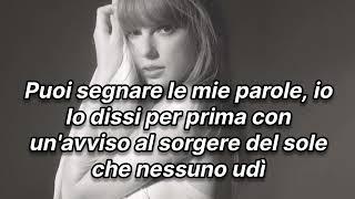 Taylor Swift - Cassandra Traduzione italiana