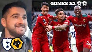 GLORIOUS GOMES  Spurs 1-2 Wolves REACTION