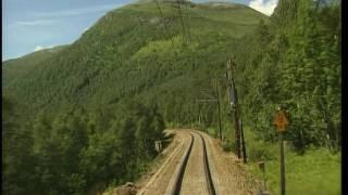 World railways. Norway. Myrdal - Bergen