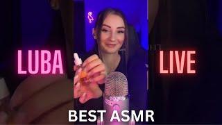 ASMR BEST TRIGGERS  LUBA ASMR LIVESTREAM 2