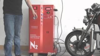 HP-1370A-MO Nitrogen Generator & Inflator Operation Video