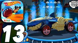 HOT WHEELS UNLIMITED - New SharkSaurus Unlocked - Gameplay Walkthrough Part 13 iOS Android