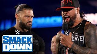 Roman Reigns accepts a royal challenge on Jimmy Uso’s behalf SmackDown Nov. 5 2021