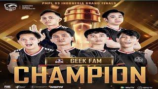 Geek juara PMPL Indonesia s3   Juara PMPL s3 geekfam id