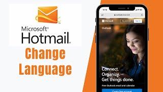 How To Change Language In Hotmail  Outlook Language Change