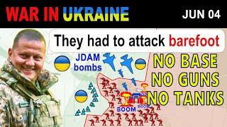 04 Jun MINUTES BEFORE ATTACK Ukrainians BURN Russian Equipment & Artillery