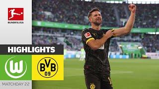 Dortmund Thwarted In Wolfsburg  Wolfsburg - Dortmund 1-1  Highlights  MD 22 – BL 2324