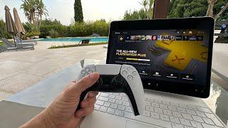 Play PS5 Abroad BEST setup & demo you will EVER see of PS Remote Play