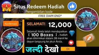 Indonesia Server New Redeem Code  Free Diamonds   Garena Free Fire