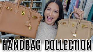 HUGE LUXURY HANDBAG COLLECTION *60+ HANDBAGS* Hermes Goyard Chanel Louis Vuitton Fendi