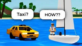 ROBLOX Brookhaven RP - FUNNY MOMENTS TAXI 20