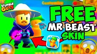 How To Get MR BEAST Skin In Stumble Guys FOR FREE 2024 Glitch