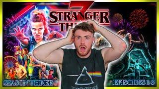 Stranger Things Season 3 is already SLAYING ME  EP 1-3 Reaction 