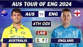 AUSTRALIA vs ENGLAND 4th ODI MATCH LIVE COMMENTARY  AUS vs ENG LIVE