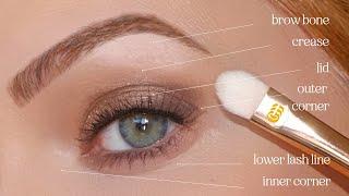 Detailed Beginners Step-By-Step Tutorial How to Get Perfect Eye Shadow