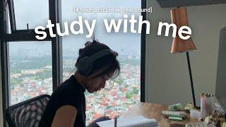 4 Hour Study Session No Breaks Background Noise 