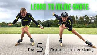 The 5 Rules of good skating - Become a fast inline skater in one day