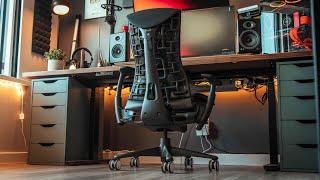 The $1500 Gaming Chair Worth it?  Herman Miller Embody Desk Setup Chair