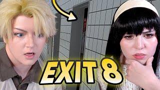 PUTTING OUR SPY SKILLS TO THE TEST  Exit 8  100% All Anomalies  Spy x Family Cosplay