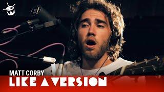 Matt Corby - Brother live for Like A Version