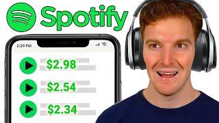 How to Earn MONEY Listening to Music  This APP Pays Me $2 per SONG