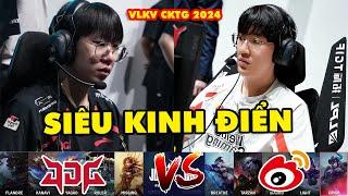 VLKV CKTG 2024 Highlight JDG vs WBG full Siêu kinh điển  JD Gaming vs Weibo Gaming  LPL 2024