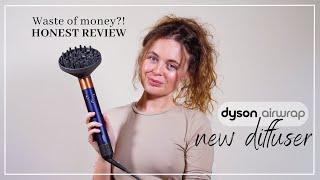 The new Dyson Airwrap DIFFUSER review & tutorial  Game changer for curly hair?