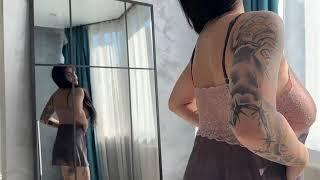 Transparent Dress  Transparent Try on Haul with Patricia 4k