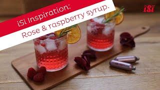 iSi Recipe Rose and raspberry syrup