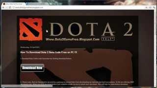 Free Dota 2 Beta Key Generator With Download