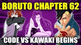 Boruto Chapter 62 Summary + Early Spoilers  Kawaki vs Code Begins