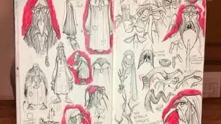 Character Design A small peek in one of my personal Sketchbooks part 4 Jeremy Hoffman