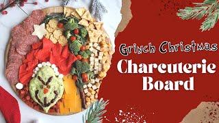 How to Make a Grinch Christmas Charcuterie Board