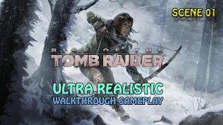 Rise of the Tomb Raider 20th Anniversary Ultra Realistic Gameplay walkthrough  2020 Latest Games #1