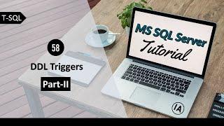 58. DDL Triggers Part-II in MS SQL Server  SQL Server Tutorial in Hindi  SQL Server for Beginners