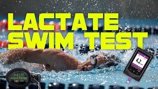 Lactate Swim Test  6x400