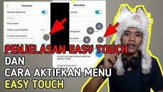 Easy Touch  Tutorial Cara aktifkan MENU EASY TOUCH di Hp android