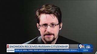 Putin grants Edward Snowden Russian citizenship