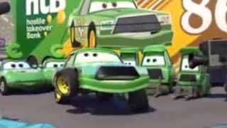 Cars 2006 but just the parts where Chick Hicks says Kachigga.