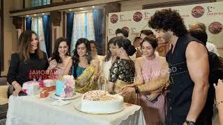 Deewani Serial Completes 100 Episode Cake Cutting With Media  Nitin Goswami and Aditi  Sanwal