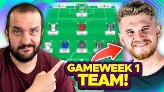 FPL TEAM REVEAL FOR GAMEWEEK 1 WITH @StatmanDave   Fantasy Premier League Tips 202425