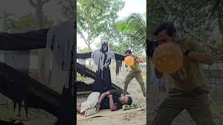 Scary Skeleton Ghost Prank  Sagor Bhuyan