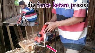 Cara bikin fence mesin serut agar kuat dan presisi  tips mesin ketam sugu