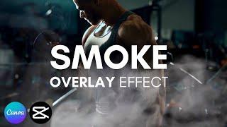 Apply Smoke Overlay Effect to a Video Using Canva and Capcut